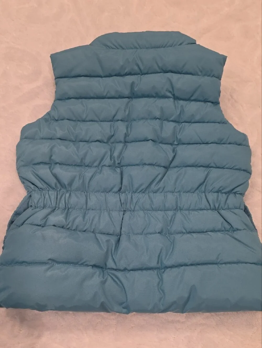 GAP Light Blue Quilted Puffer Vest